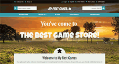 Desktop Screenshot of myfirstgames.sg